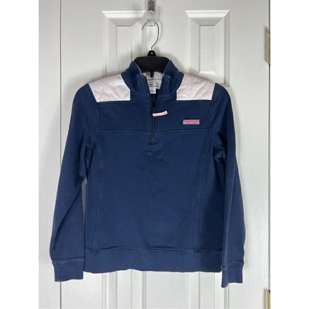 Vineyard Vines Womens Navy Pullover Size XS
